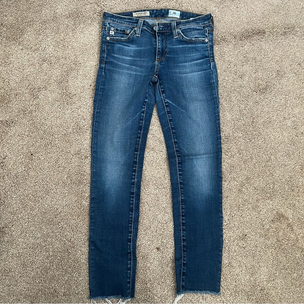 AG Adriano Goldschmied Women's Skinny Jeans - Blue